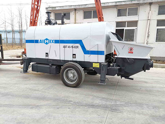 Bomba de concreto estacionaria
