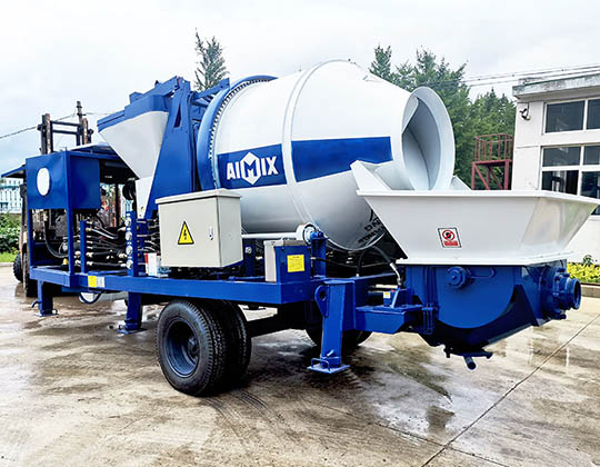 ABJZ40C Bomba Mezcladora de Concreto Diesel