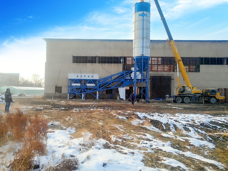 Planta De Hormigon Elaborado En Uzbekistan