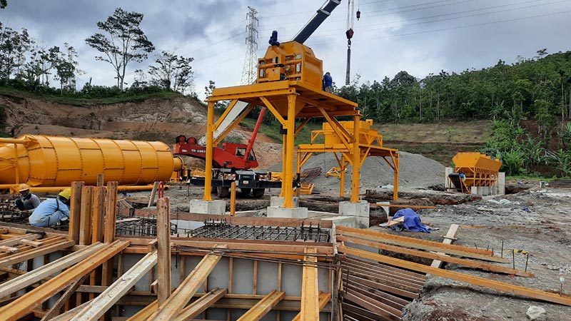Instalación de la plataforma principal