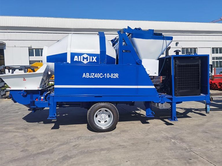 AIMIX Bomba de Concreto con Hormigonera