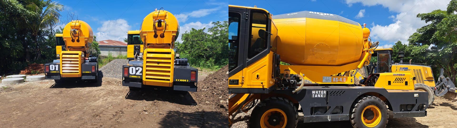AIMIX Hormigonera Autocargable AS-4.0 en Guatemala