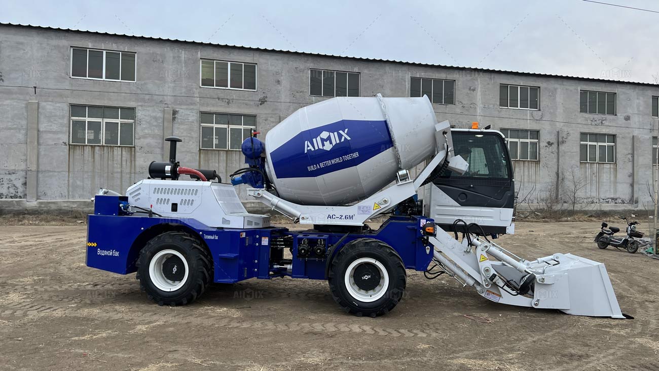 AIMIX Auto Hormigonera AS-2.6 a Rusia