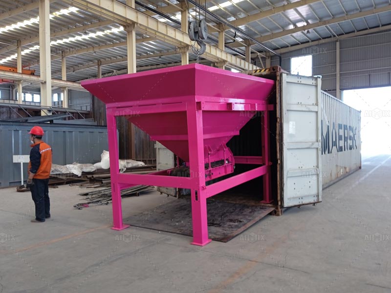 Carga de Silo de Agregados