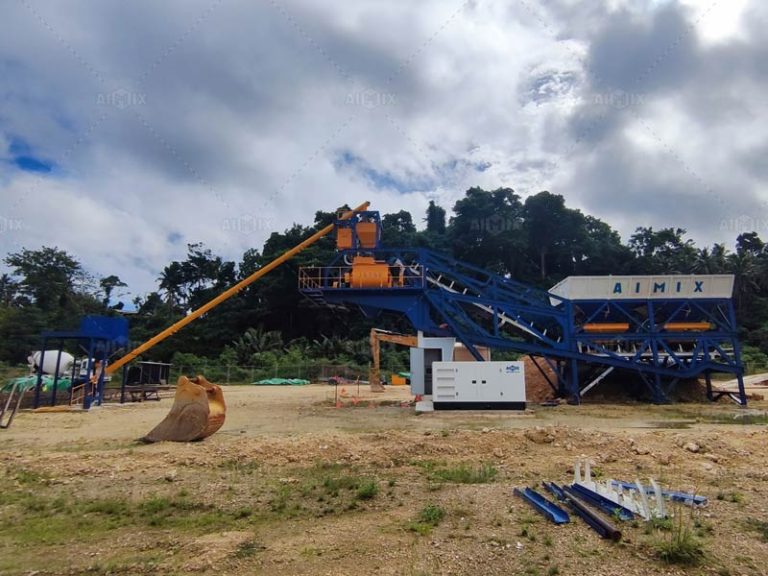 Planta Móvil de Concreto en Islas Salomón