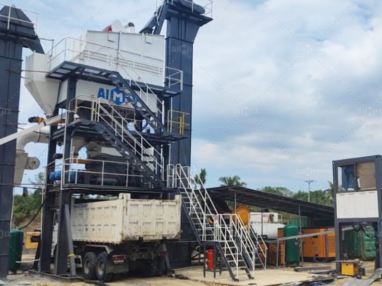 AIMIX Planta de Asfalto ALQ60 en Filipinas