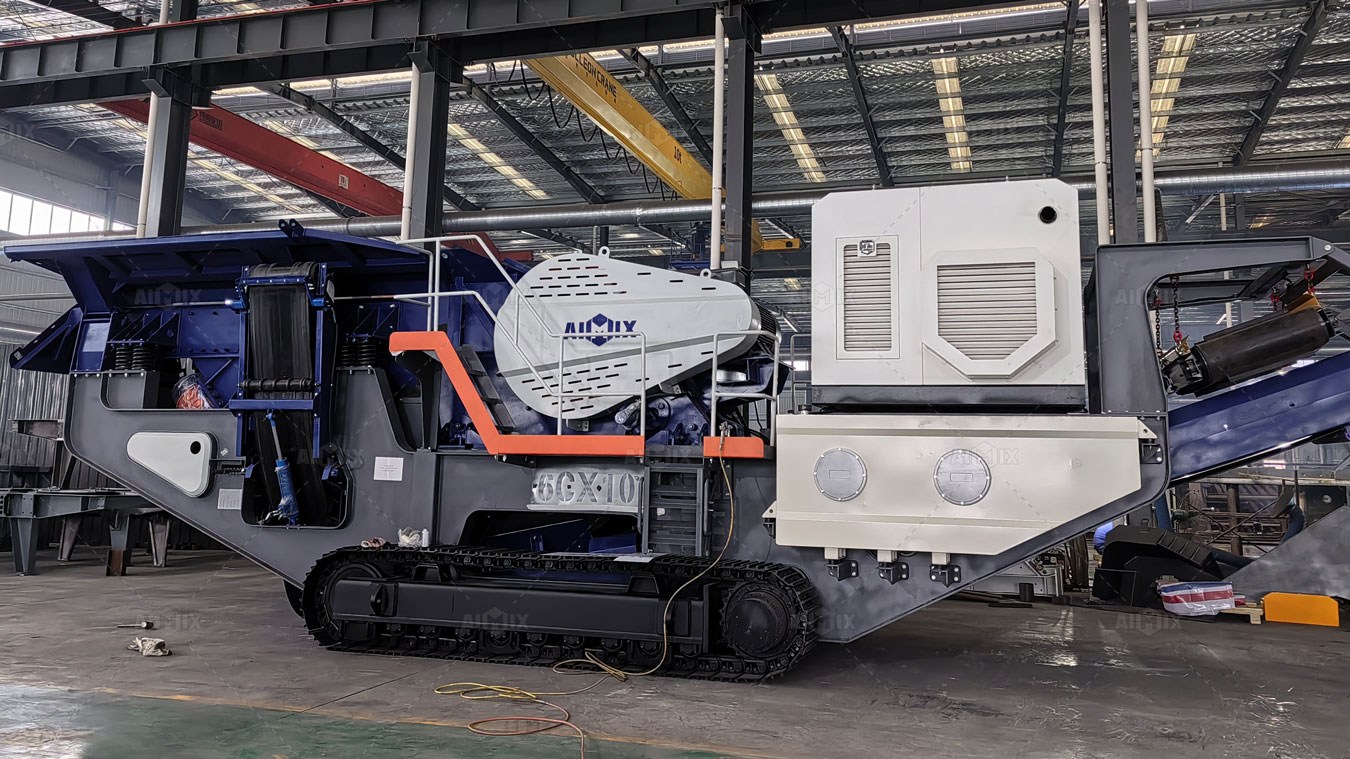 Planta Trituradora de Mandíbula Móvil sobre Orugas de AIMIX