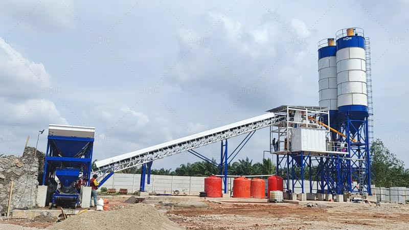 AJ60 Planta Elaboradora de Hormigón en Indonesia