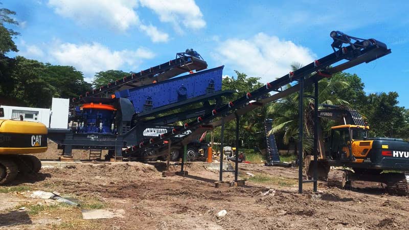 Chancadora de Cono Móvil Costo en Honduras