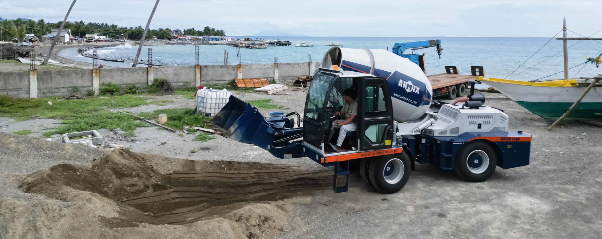 Hormigonera Autocargable de 3.5 m³ en Perú