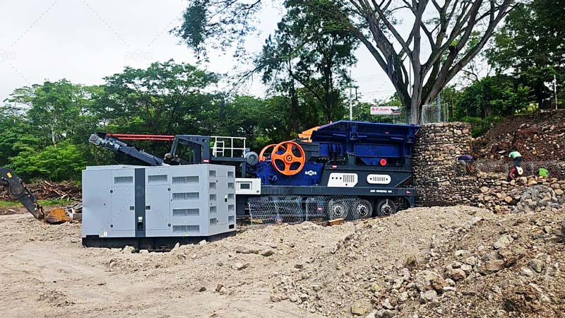 Trituradora de Mandíbula Móvil de Piedra Precio en Honduras