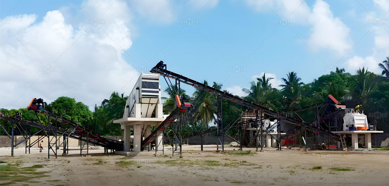 AIMIX Planta Trituradora de Piedra Caliza en Tanzania