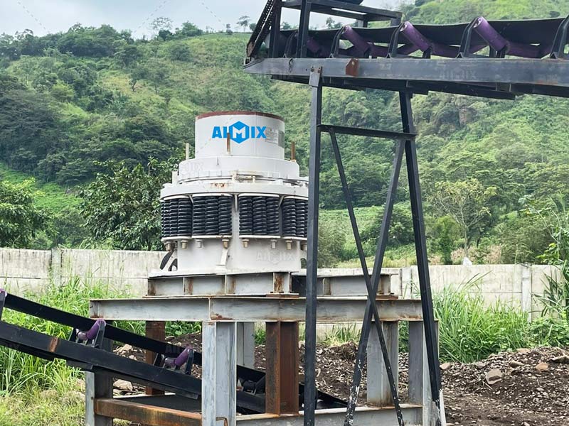 AIMIX Trituradora de Cono Resorte para el Salvador