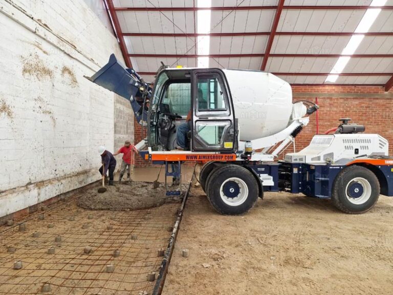 Autohormigonera AS-3.5C de Grupo AIMIX en Guatemala
