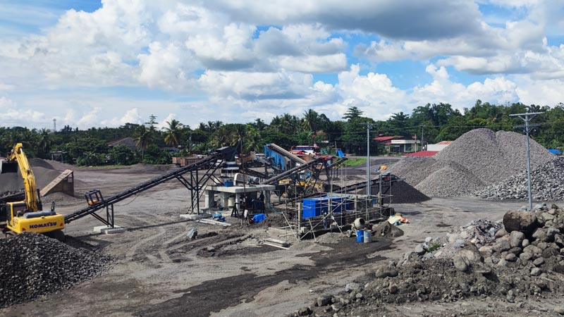 Planta Trituradora de Grava Estacionaria en Filipinas