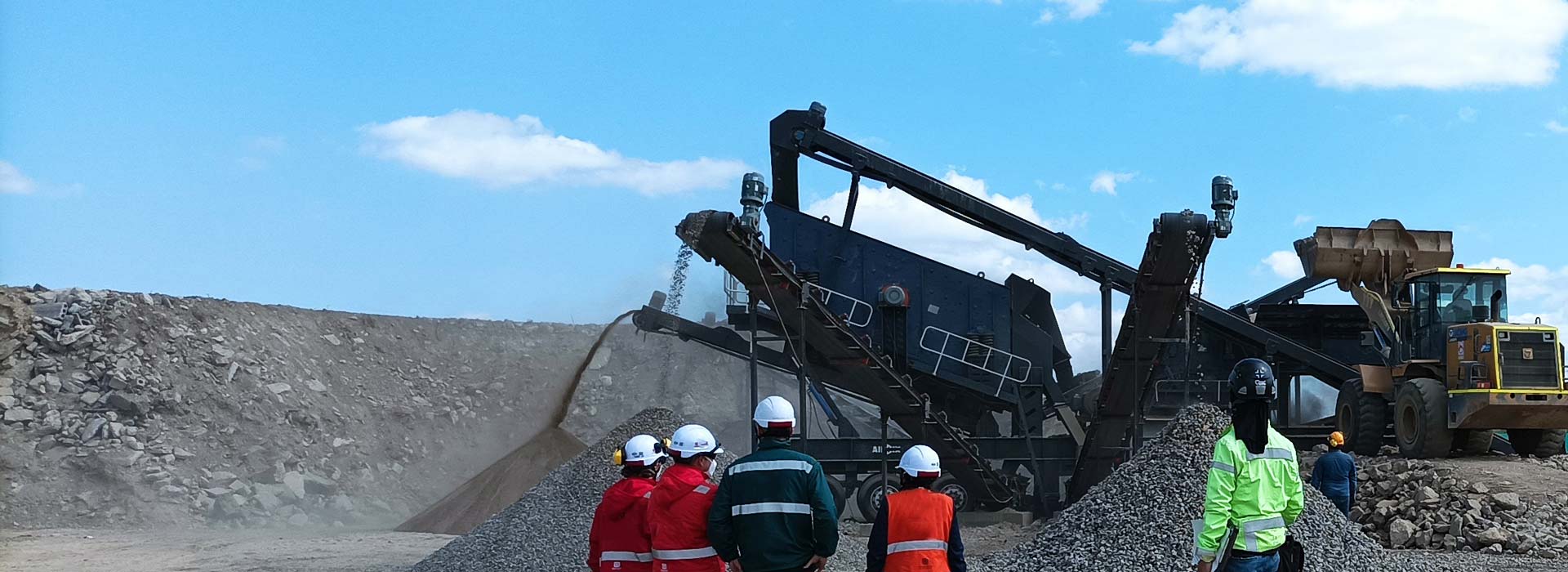 Trituradora de Piedra para Grava Móvil en Colombia