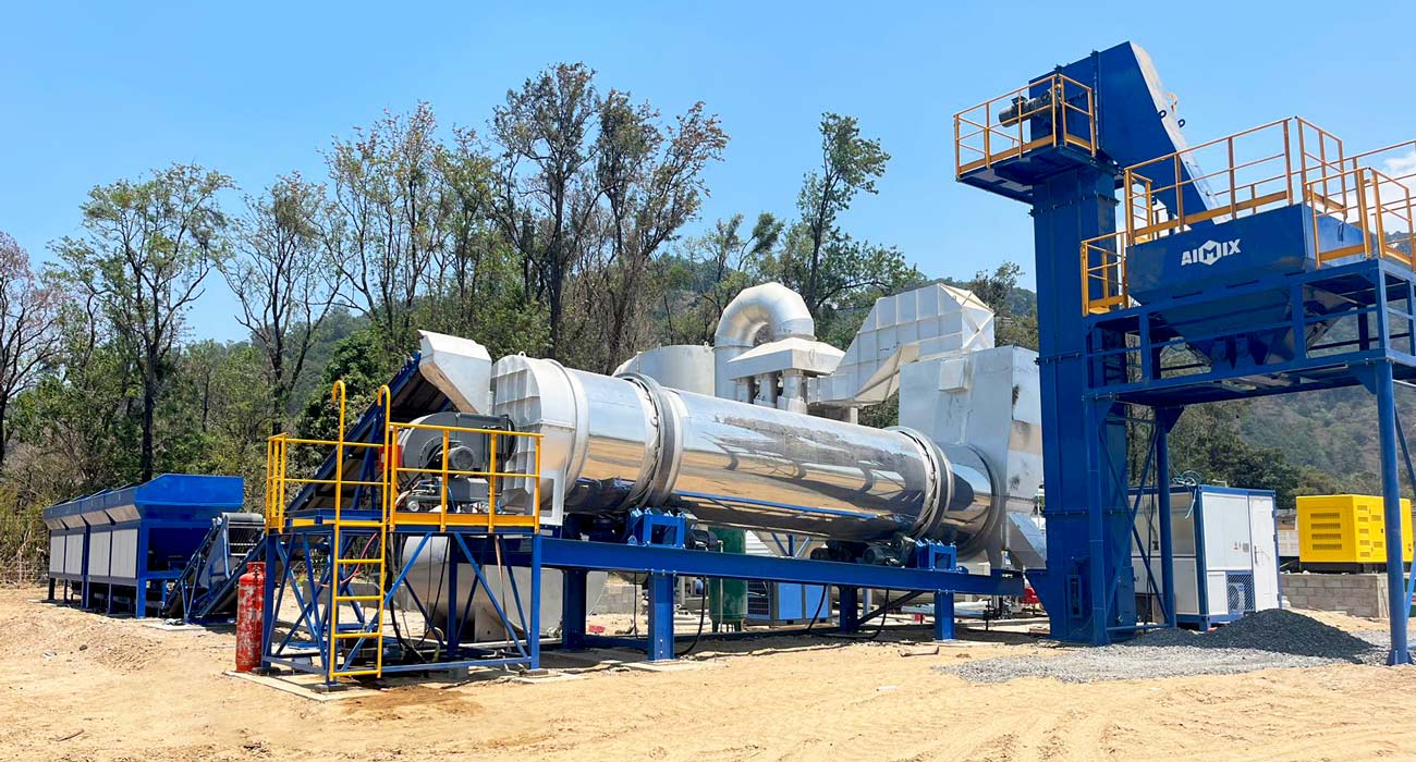 Planta de Asfalto Continua ALT120 en Guatemala