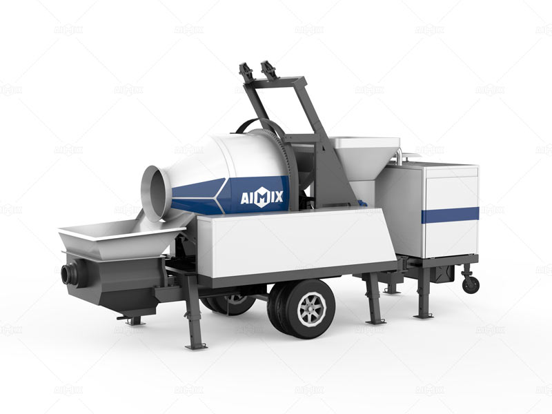 AIMIX ABJZ40C Bomba Hormigonera de Nueva Apariencia