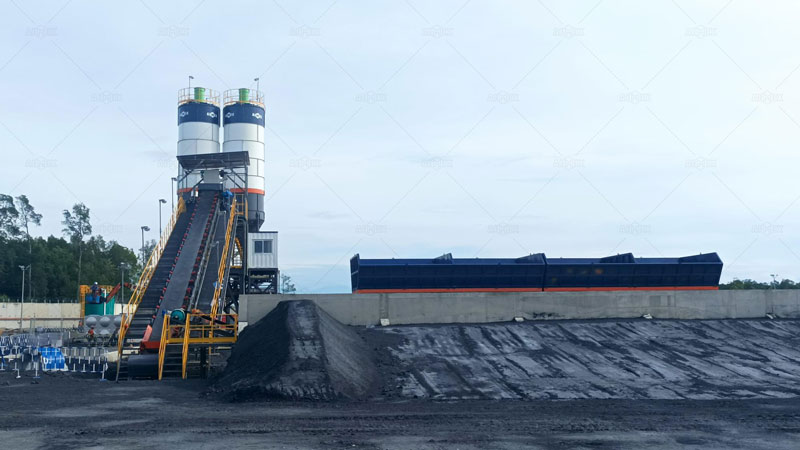 Planta de Hormigón en Indonesia con Capacidad de 90 m3