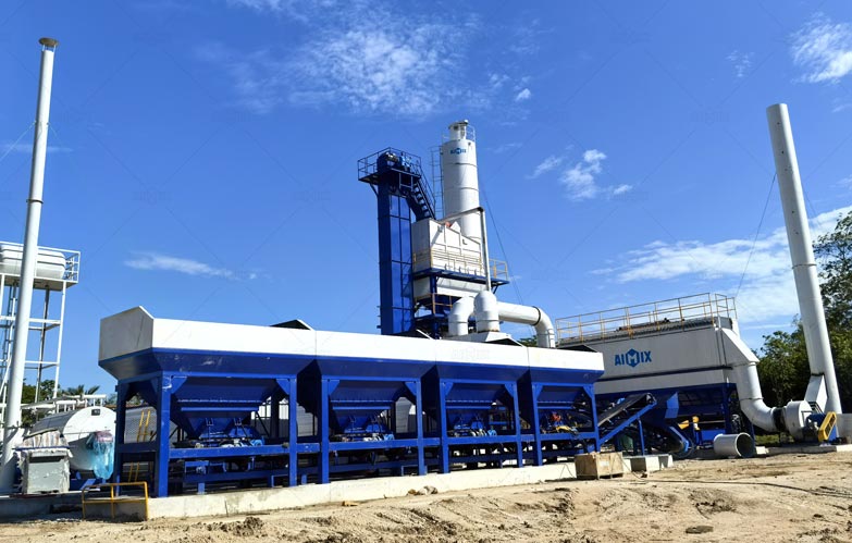 Planta Asfáltica Discontinua de 120 TPH en Jamaica