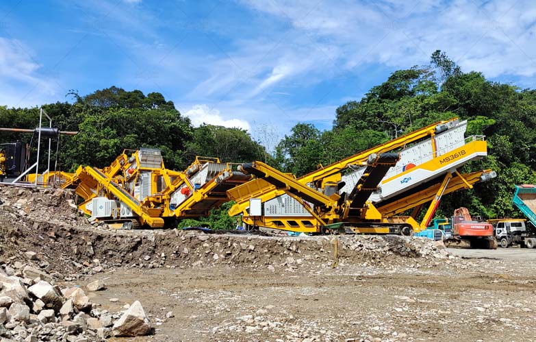Precio de Trituradora de Piedra Móvil sobre Orugas en Malasia