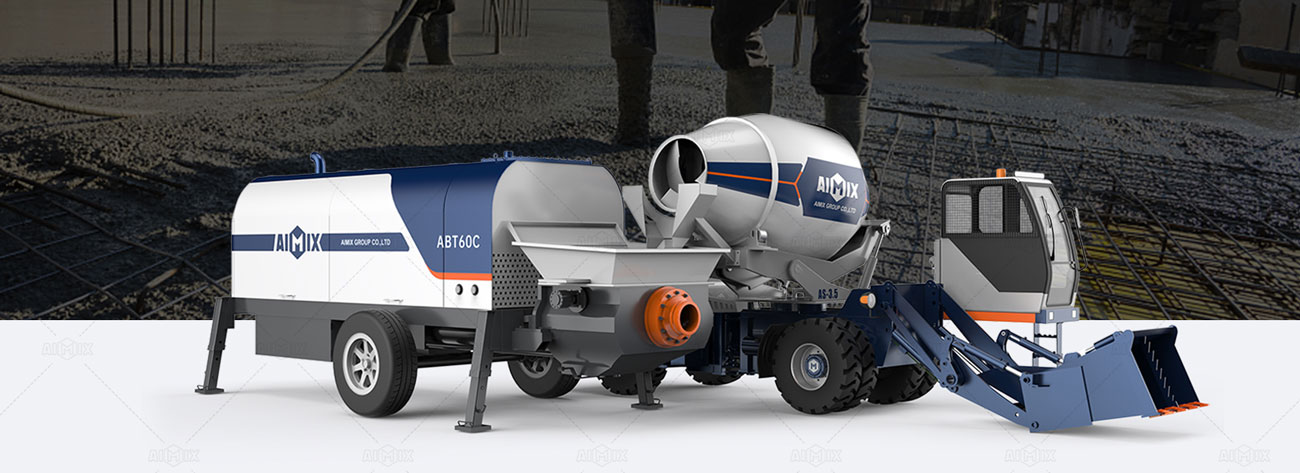 AIMIX Bomba Concretera Estacionaria y Autohormigonera