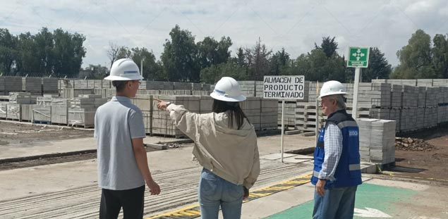 Personal de Servicio de AIMIX Inspecciona las Instalaciones del Cliente