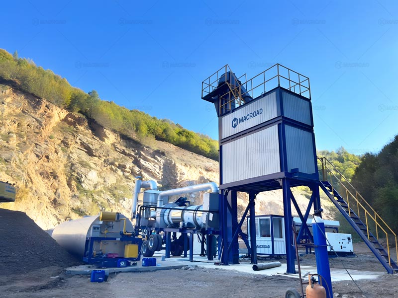 Macroad Planta Móvil de Asfalto de Tambor