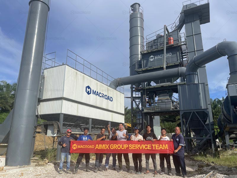 Macroad Planta de Asfalto Discontinua Estacionaria