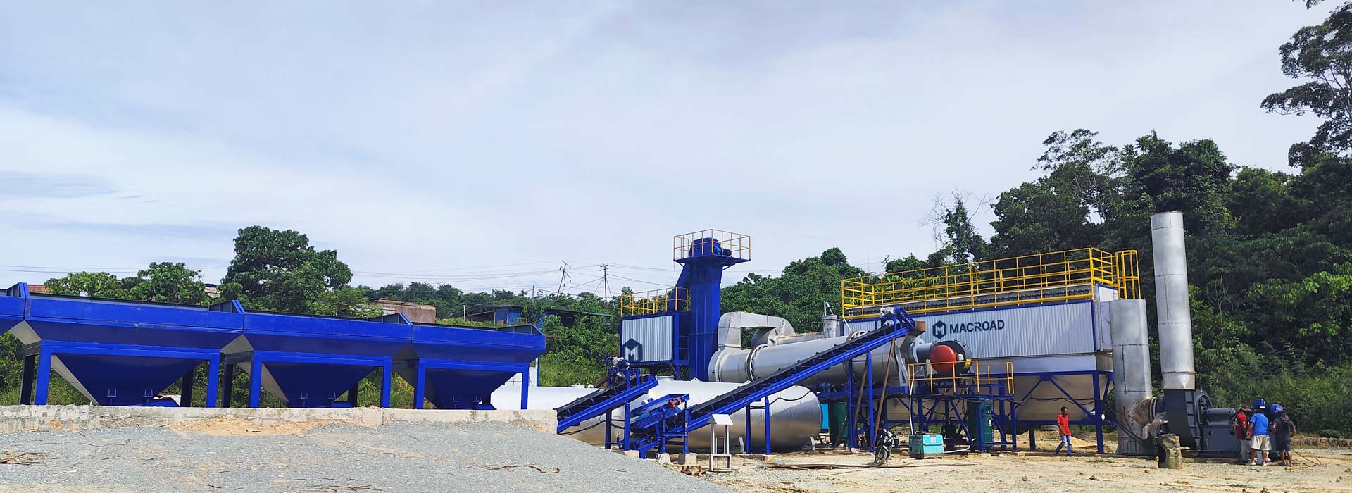 Macroad Planta de Asfalto para Sus Proyectos de Carreteras y Puentes
