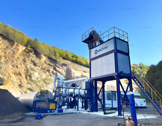 ALYT40 Planta de Asfalto Móvil para Áreas Remotas