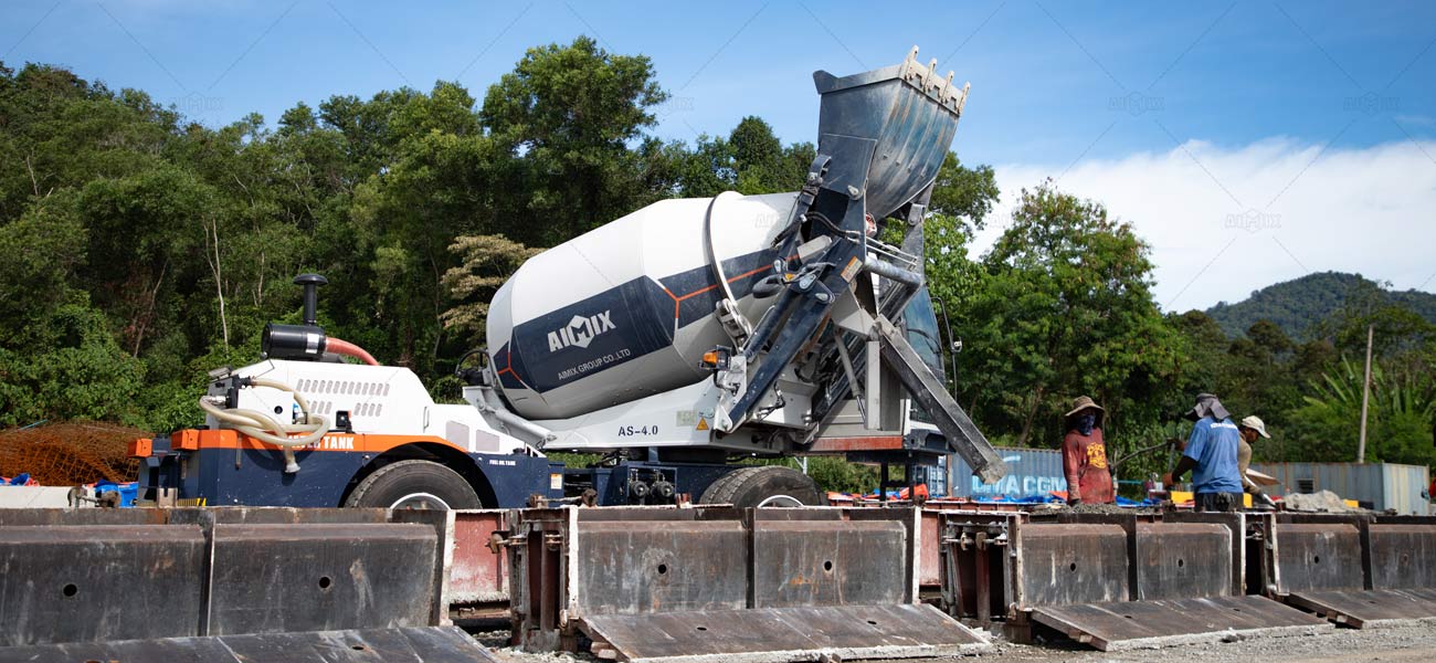Autohormigonera de 16m3 por hora para Producción de Prefabricados de Hormigón