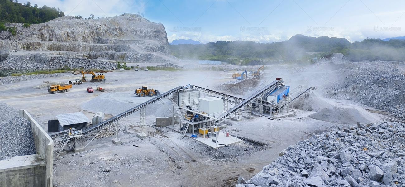 Planta Chancadora Minería Estacionaria para Mineral de Hierro